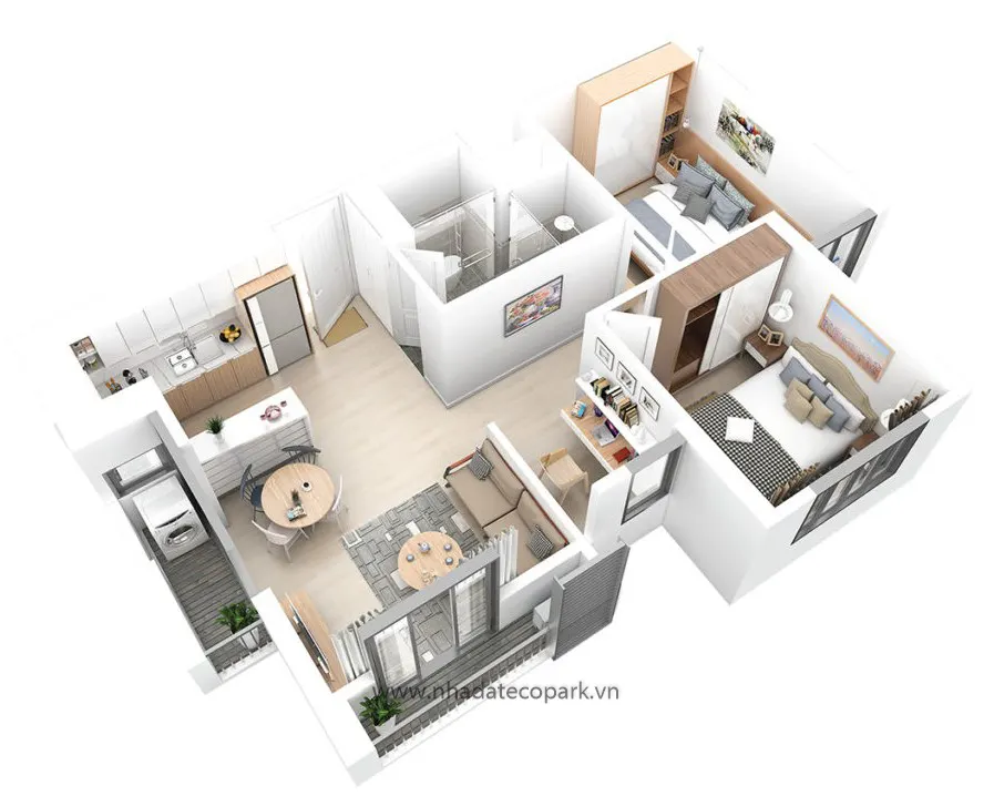 Aqua 58 chung cư aquabay khu đô thị Ecopark