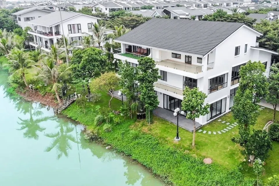 Hình ảnh biệt thự Parkriver khu đô thị ecopark